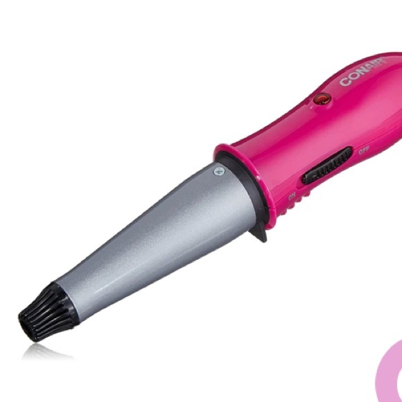 Conair Mini YOU Curl Ceramic Clipless Curler with Zebra Protective Case Like New - Picture 6 of 8